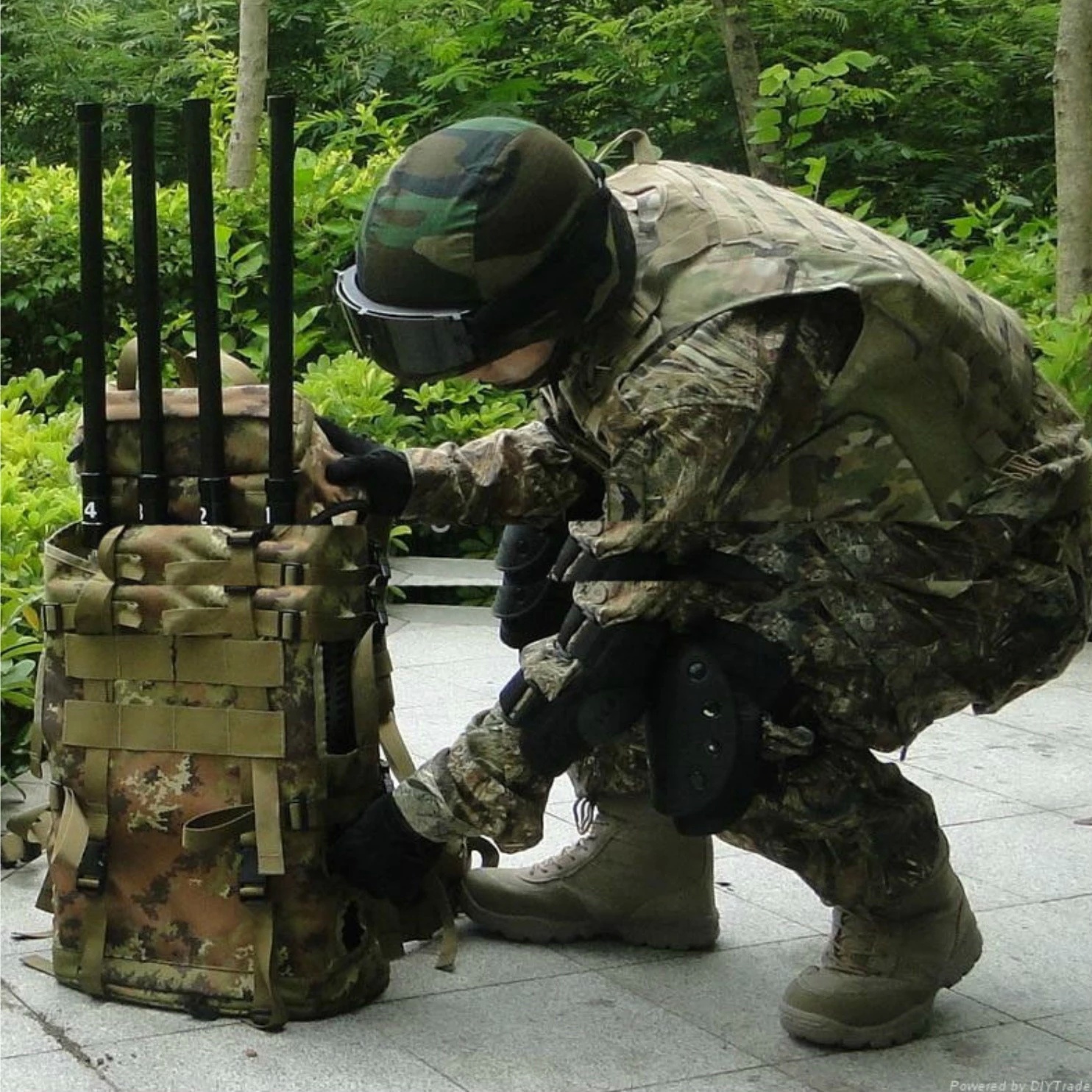 北京凌天R6便攜式頻率干擾儀 通過公安部檢測