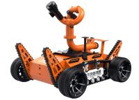 全地形消防滅火機(jī)器人【輪式履帶擺臂】 (第1代，升降云臺(tái)及氣體二合一探測裝置+語音控制