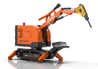 破拆機(jī)器人（音視頻傳輸、環(huán)境氣體探測(cè)+配備破碎錘、圓盤鋸、液壓剪、夾抓裝置等屬具，具有破拆、切割、剪切、抓取等功能）